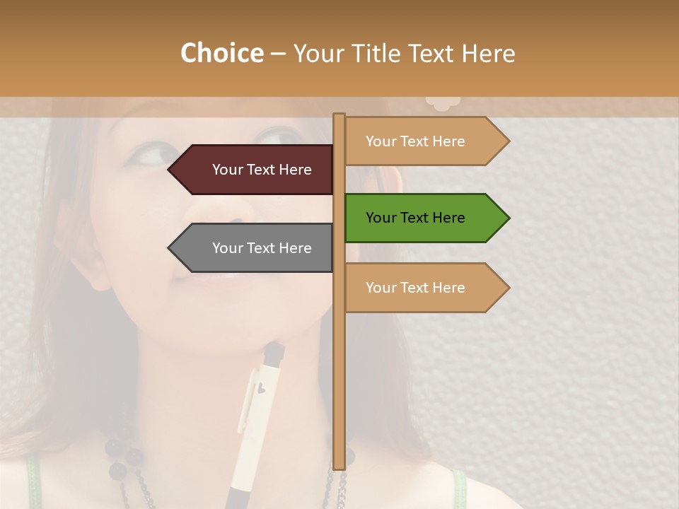 Singaporean Contemplation Monetary PowerPoint Template