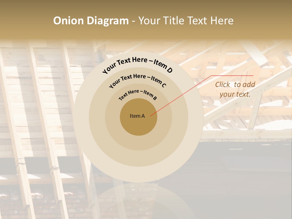 Housing Design Wood PowerPoint Template