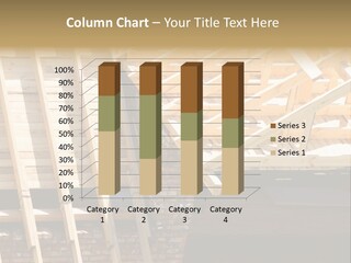 Housing Design Wood PowerPoint Template