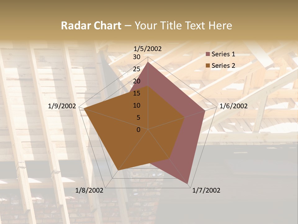 Housing Design Wood PowerPoint Template