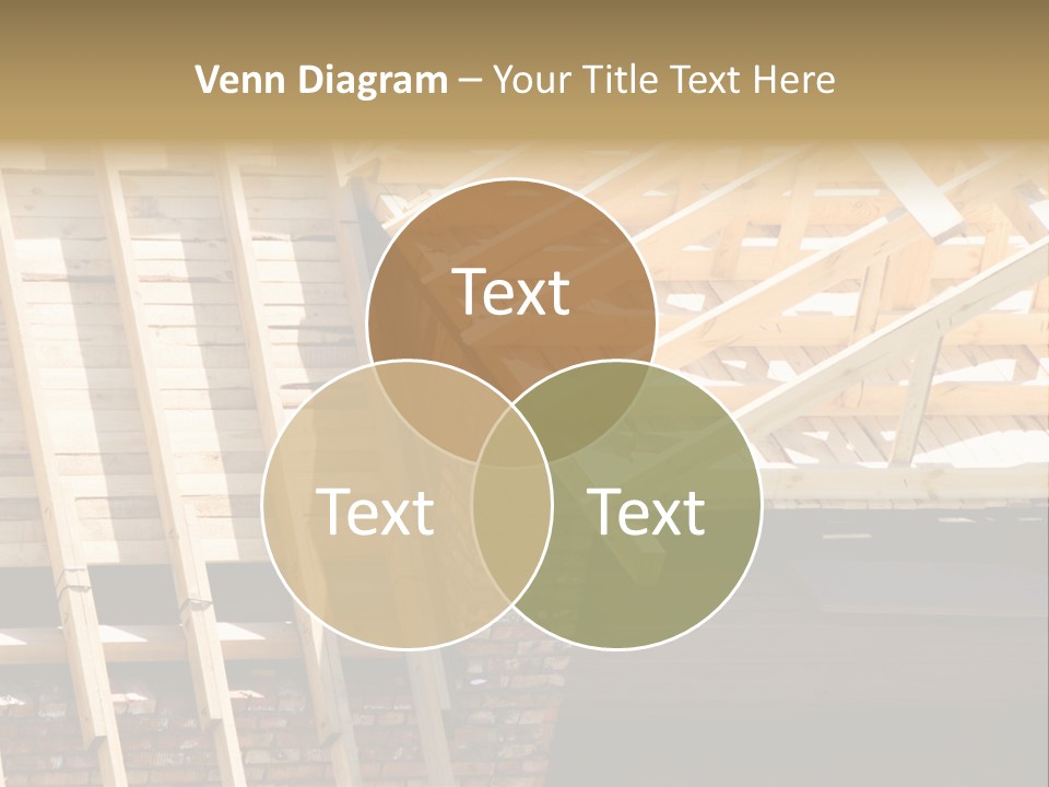 Housing Design Wood PowerPoint Template