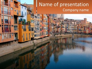 Landmark Architecture Panorama PowerPoint Template