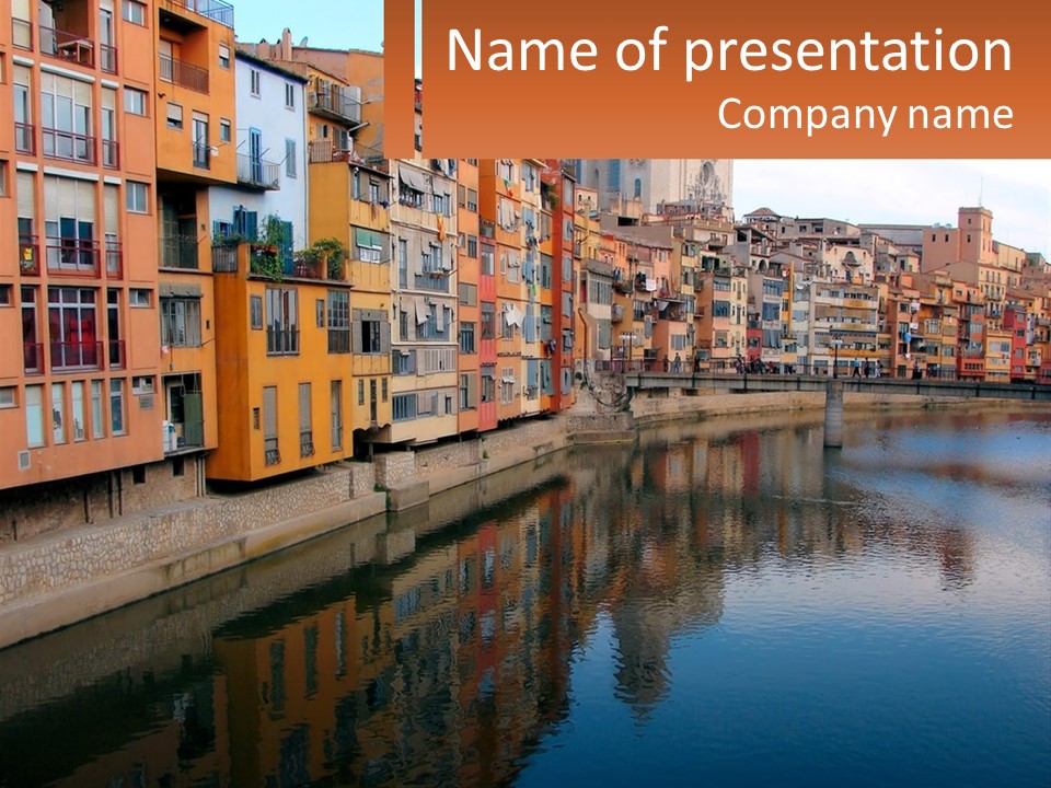 Landmark Architecture Panorama PowerPoint Template