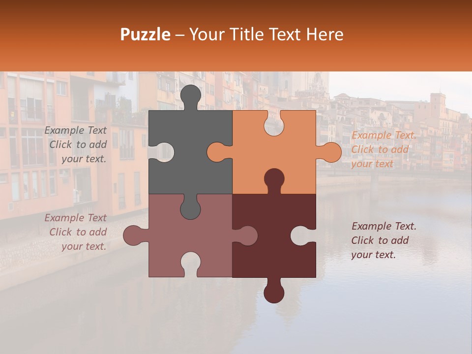 Landmark Architecture Panorama PowerPoint Template