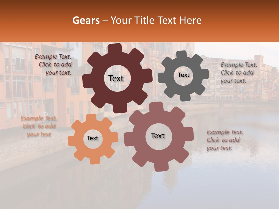 Landmark Architecture Panorama PowerPoint Template