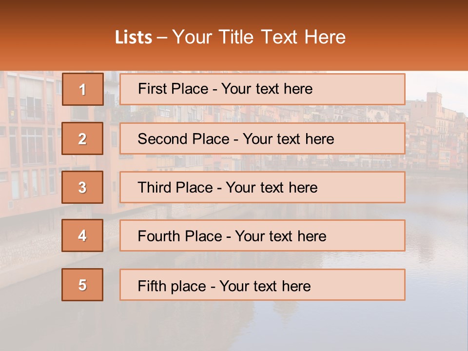 Landmark Architecture Panorama PowerPoint Template