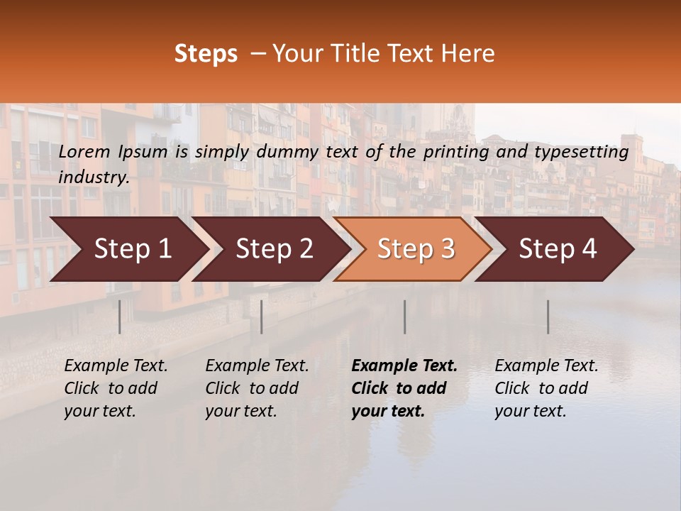 Landmark Architecture Panorama PowerPoint Template