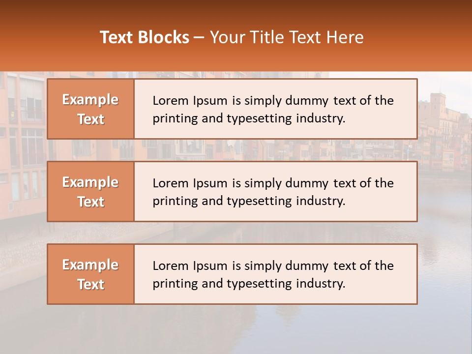 Landmark Architecture Panorama PowerPoint Template