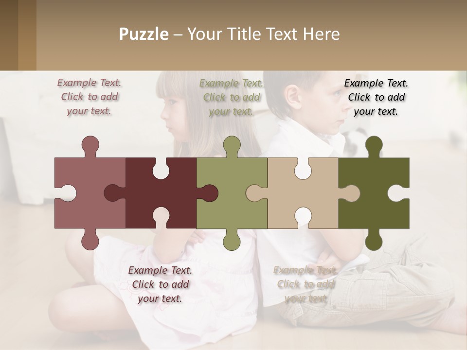 Swear Years Sister PowerPoint Template