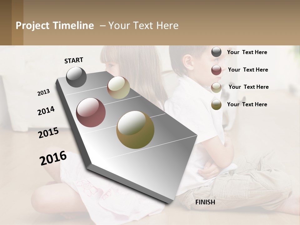 Swear Years Sister PowerPoint Template