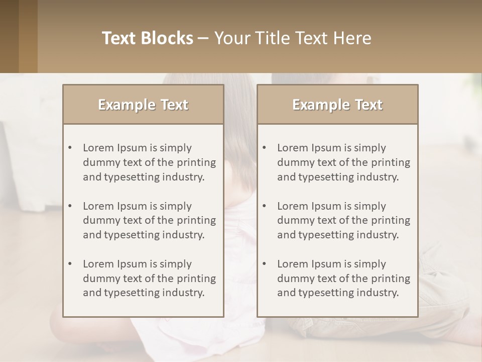Swear Years Sister PowerPoint Template
