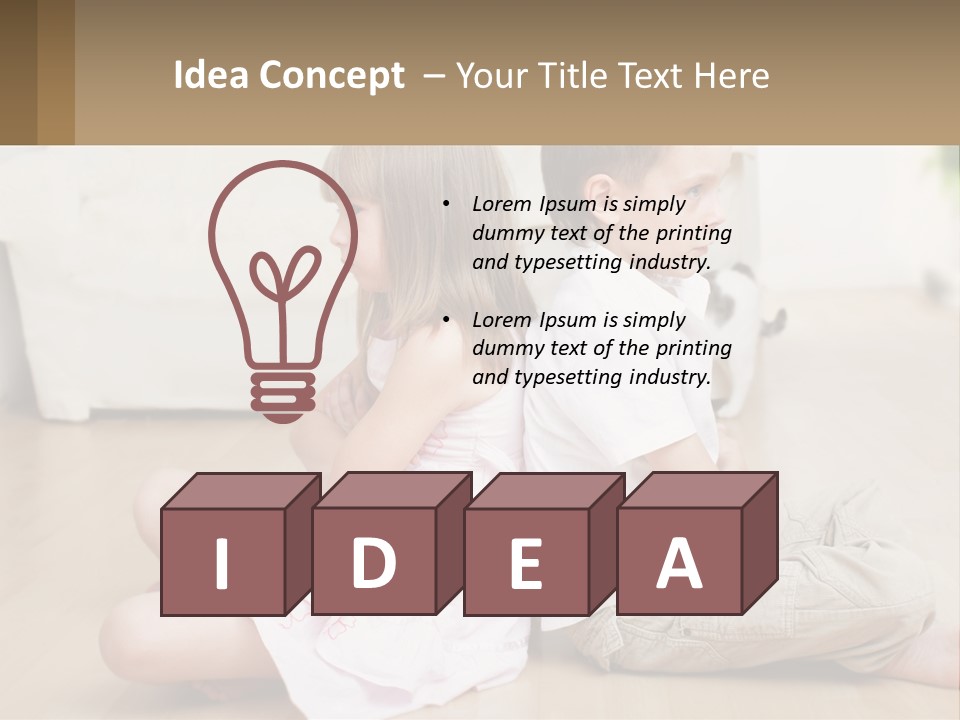 Swear Years Sister PowerPoint Template