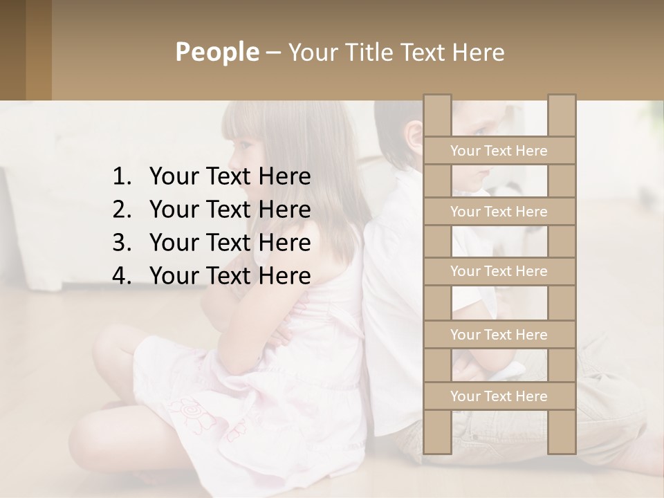 Swear Years Sister PowerPoint Template
