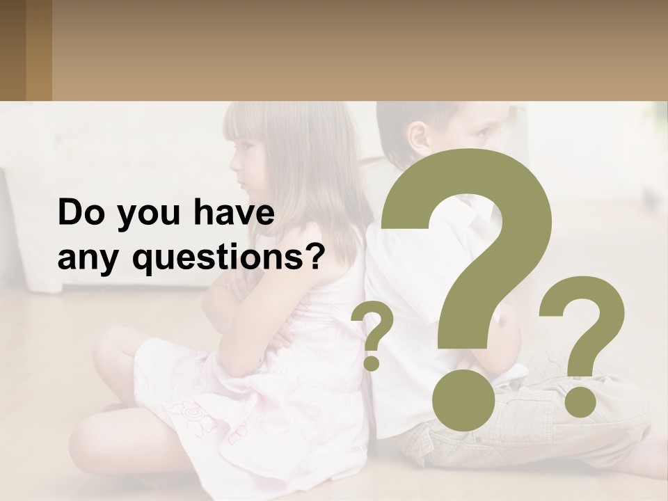 Swear Years Sister PowerPoint Template