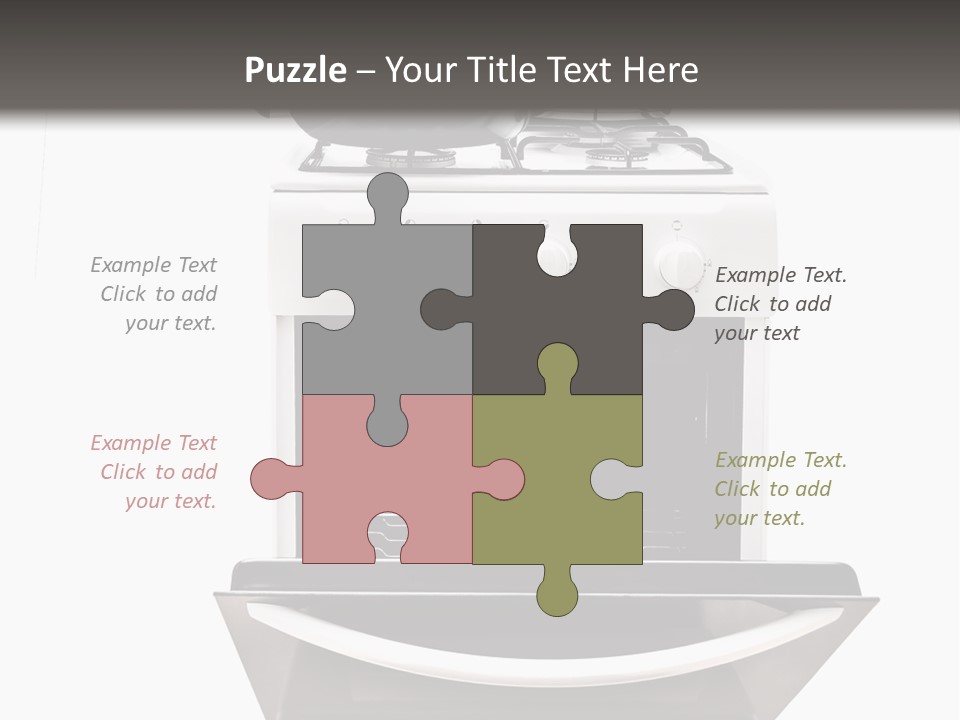 Pan Cookware Stove PowerPoint Template