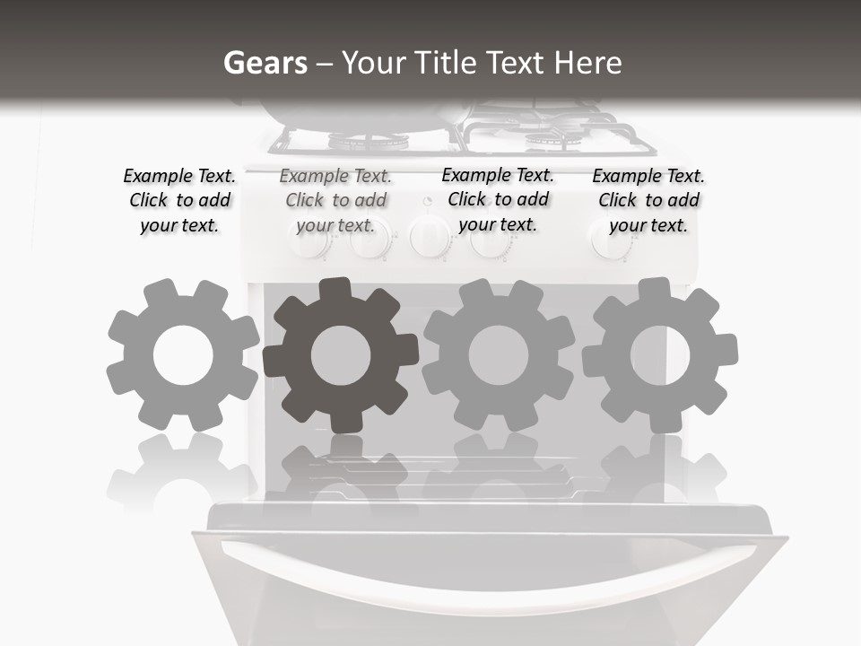 Pan Cookware Stove PowerPoint Template