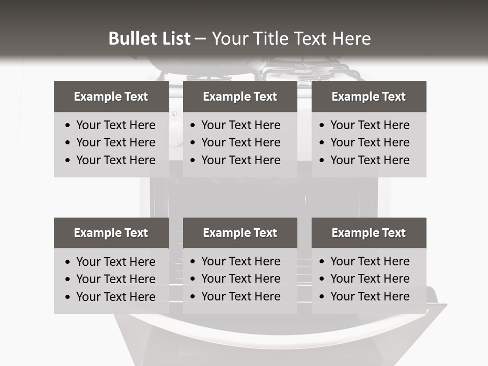 Pan Cookware Stove PowerPoint Template
