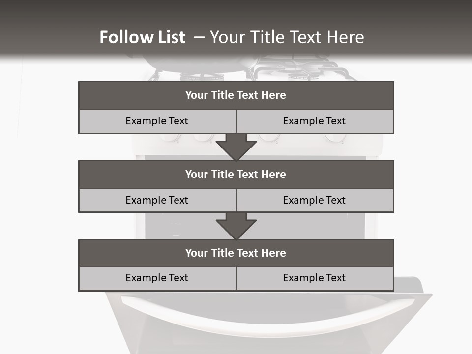Pan Cookware Stove PowerPoint Template