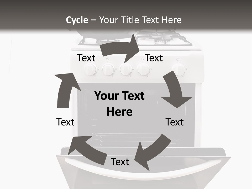 Pan Cookware Stove PowerPoint Template