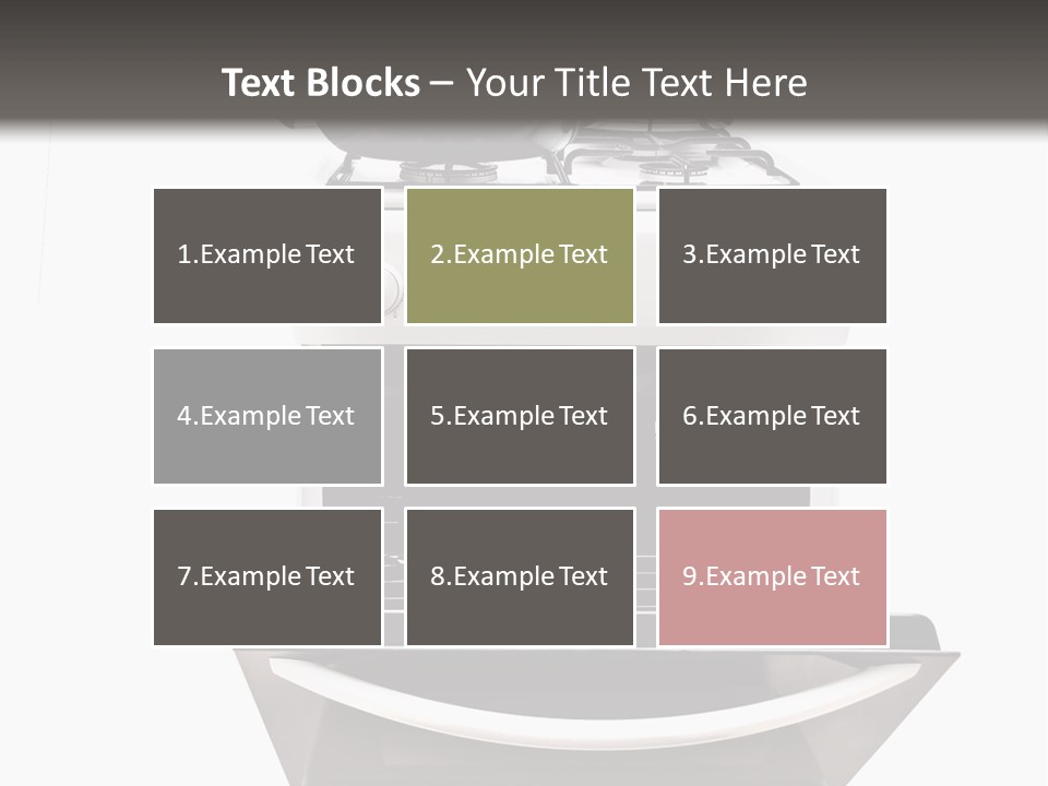 Pan Cookware Stove PowerPoint Template