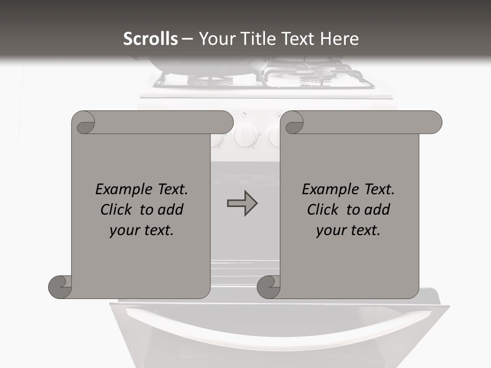 Pan Cookware Stove PowerPoint Template