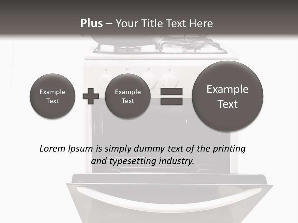 Pan Cookware Stove PowerPoint Template