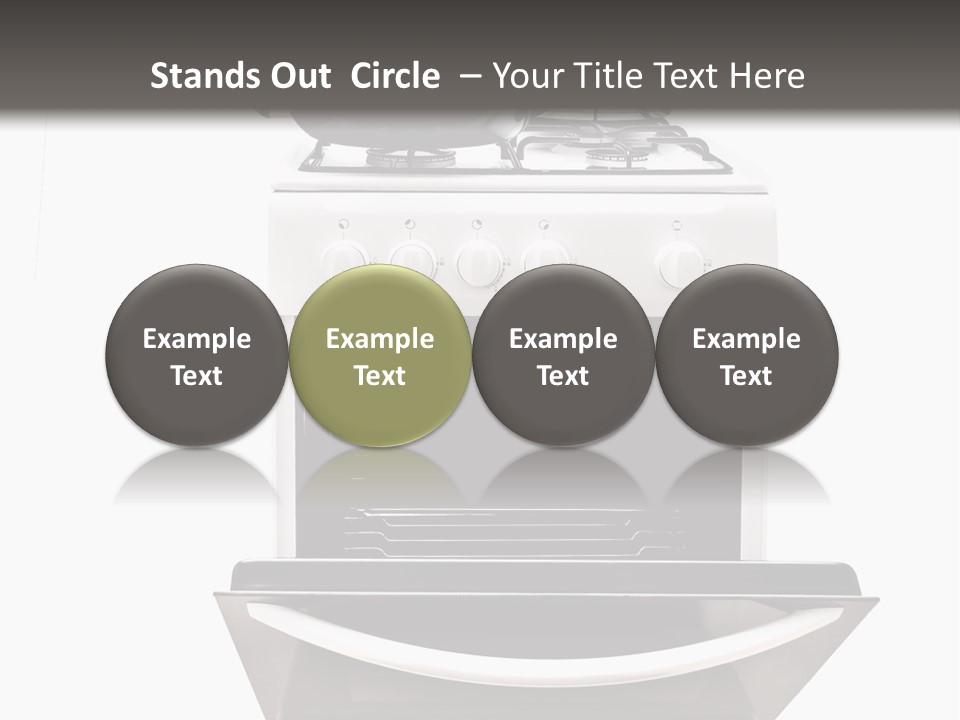 Pan Cookware Stove PowerPoint Template