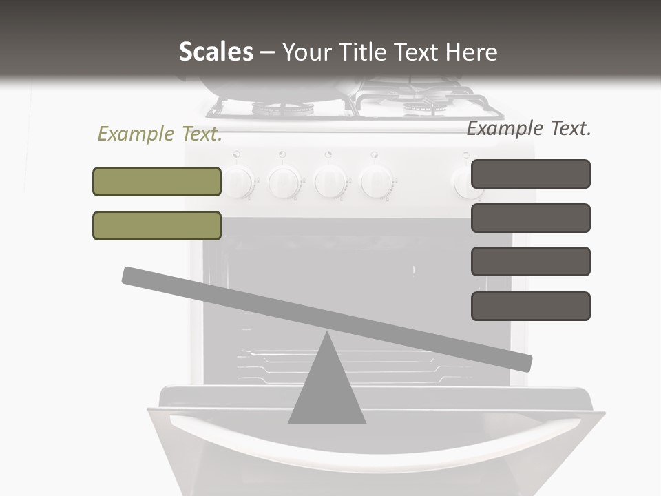 Pan Cookware Stove PowerPoint Template
