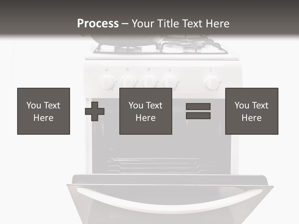 Pan Cookware Stove PowerPoint Template