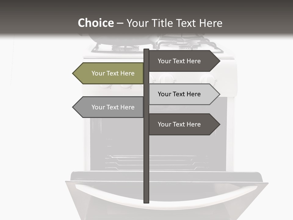 Pan Cookware Stove PowerPoint Template