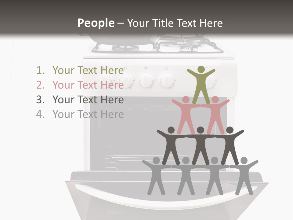 Pan Cookware Stove PowerPoint Template