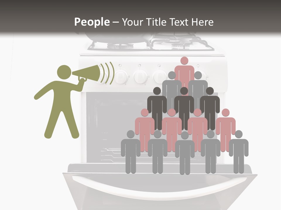 Pan Cookware Stove PowerPoint Template