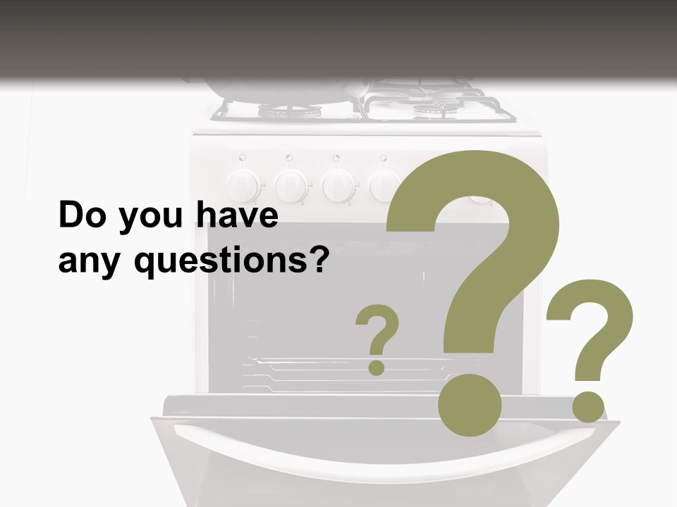 Pan Cookware Stove PowerPoint Template