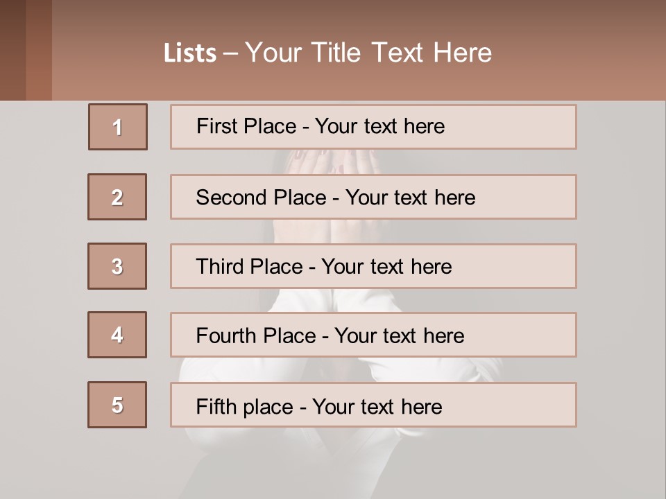 Hopelessness Background Tired PowerPoint Template