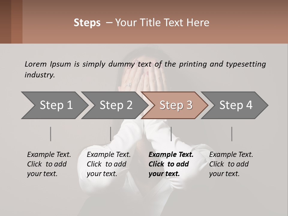 Hopelessness Background Tired PowerPoint Template