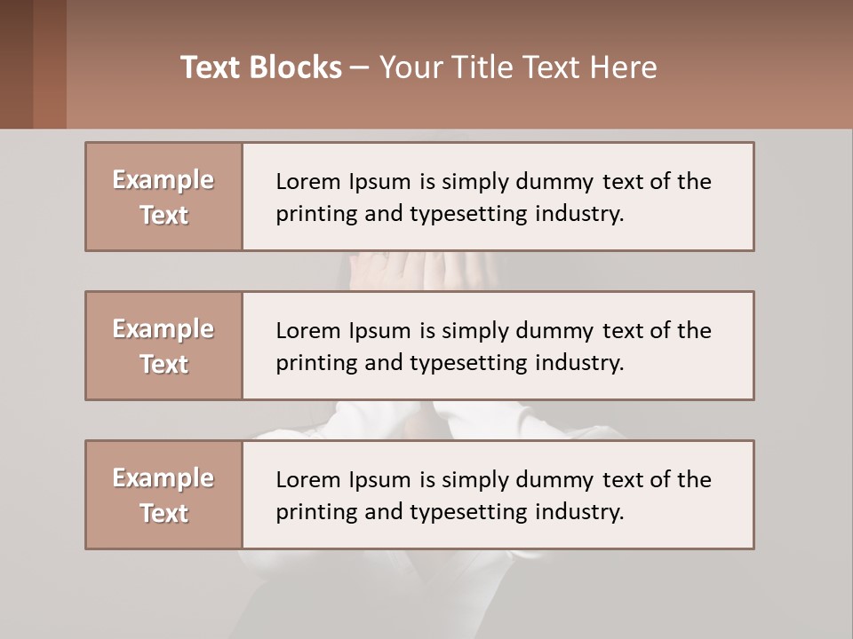 Hopelessness Background Tired PowerPoint Template