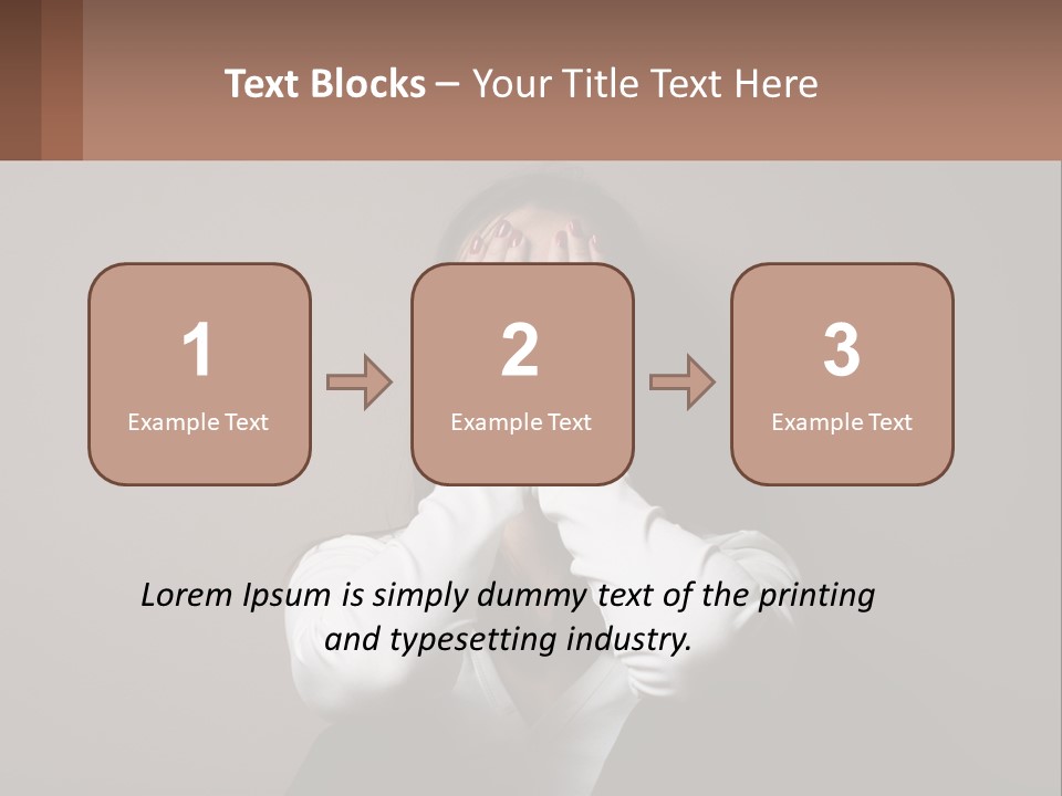 Hopelessness Background Tired PowerPoint Template