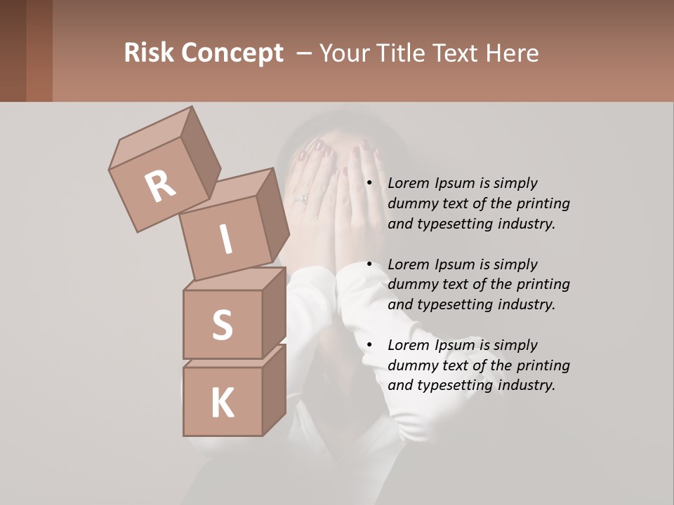 Hopelessness Background Tired PowerPoint Template