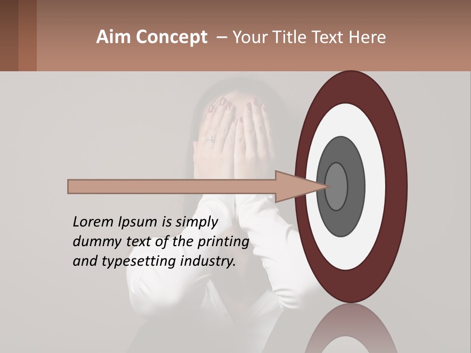 Hopelessness Background Tired PowerPoint Template