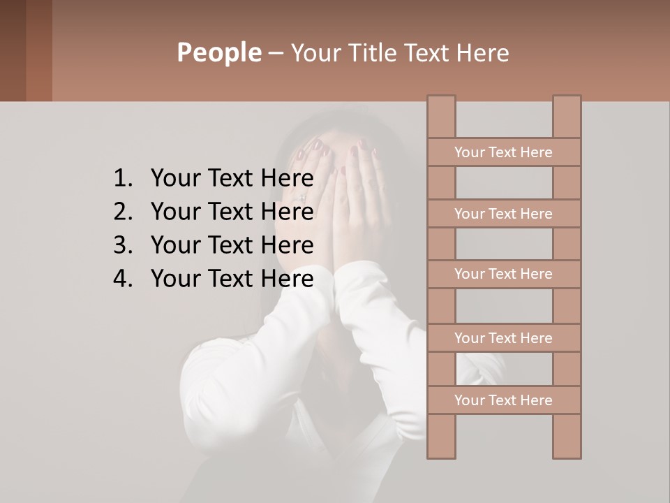 Hopelessness Background Tired PowerPoint Template