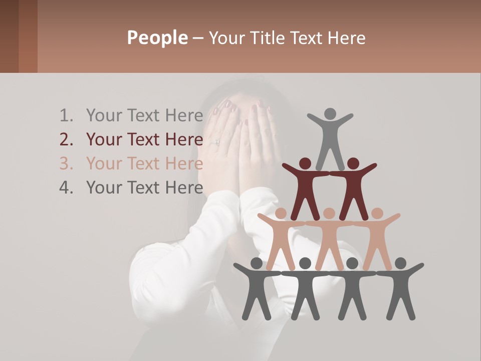 Hopelessness Background Tired PowerPoint Template