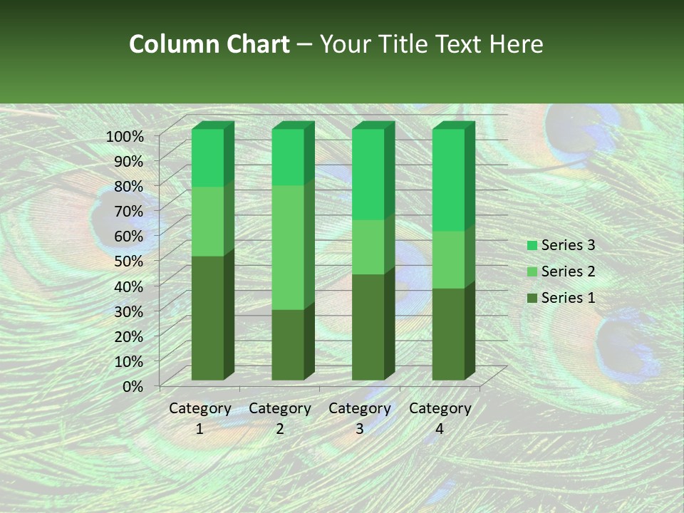 Pattern Turquoise Elegance PowerPoint Template