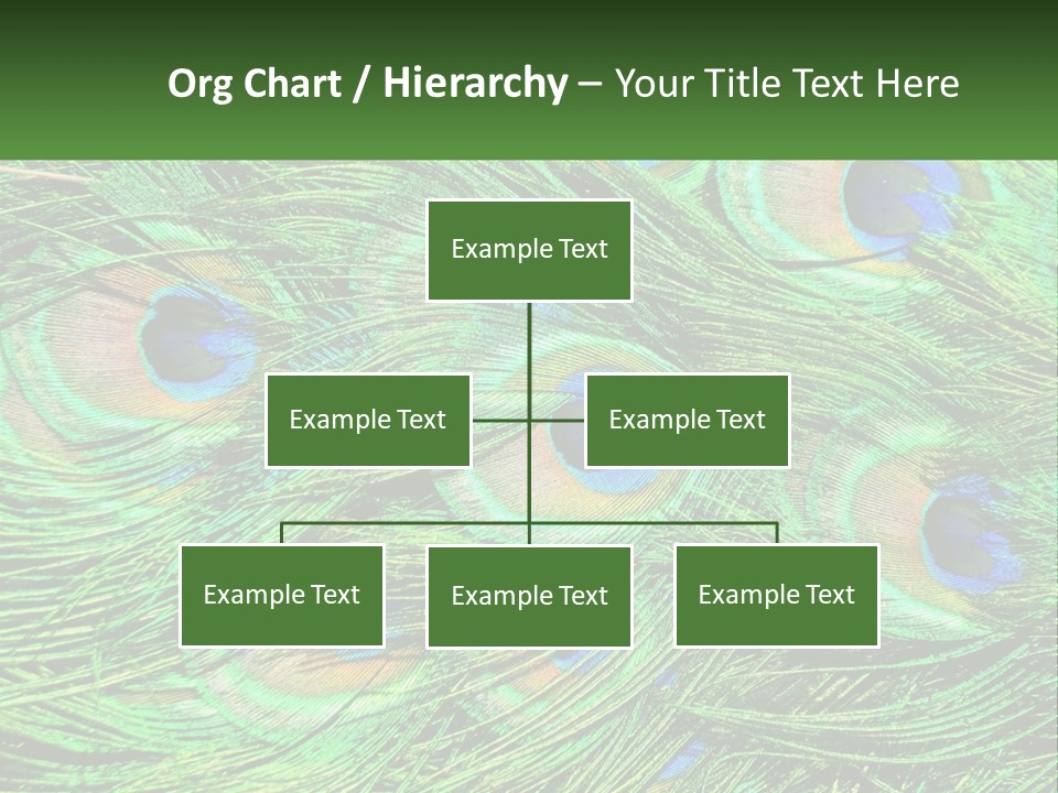 Pattern Turquoise Elegance PowerPoint Template