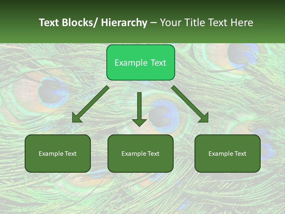 Pattern Turquoise Elegance PowerPoint Template