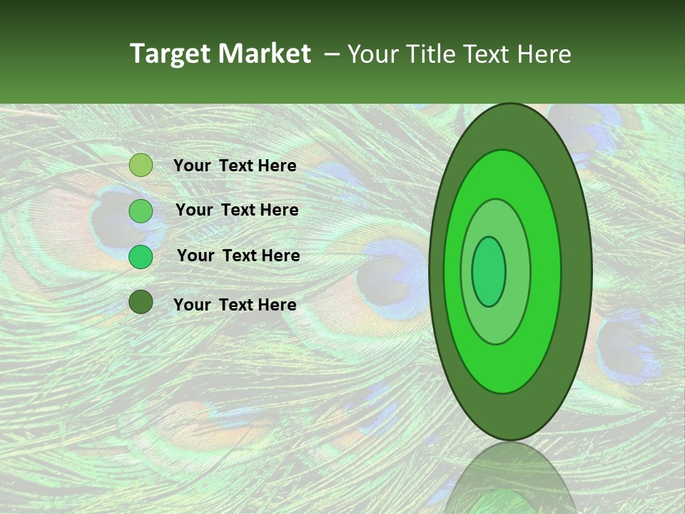 Pattern Turquoise Elegance PowerPoint Template