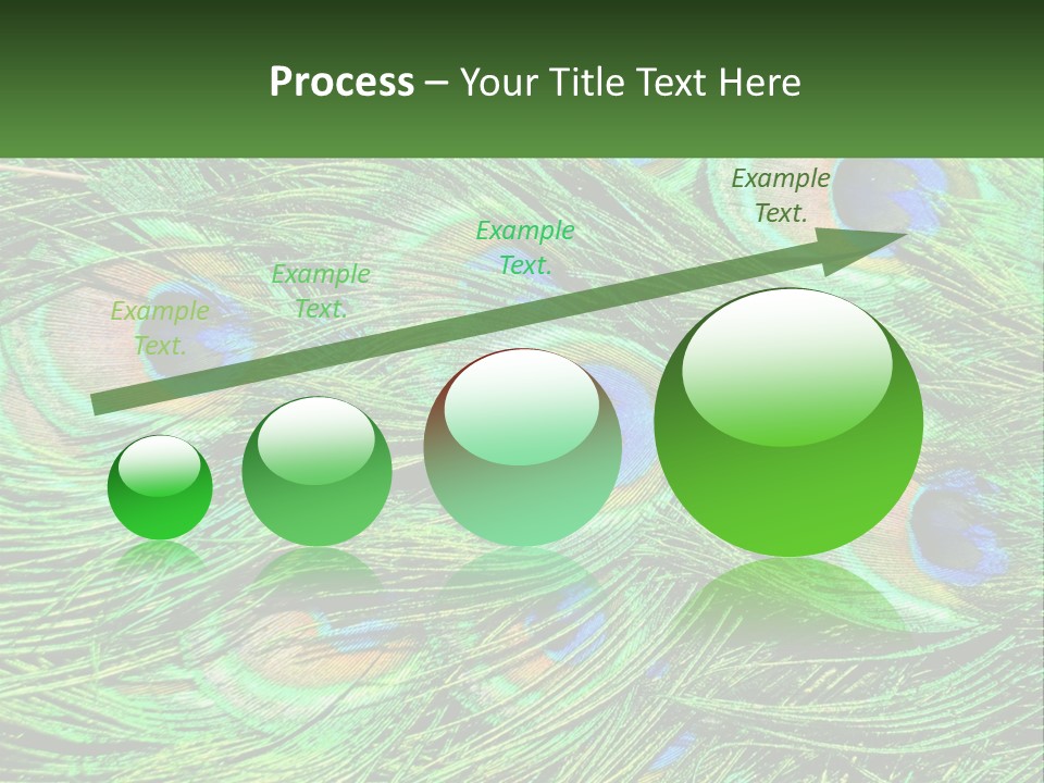 Pattern Turquoise Elegance PowerPoint Template