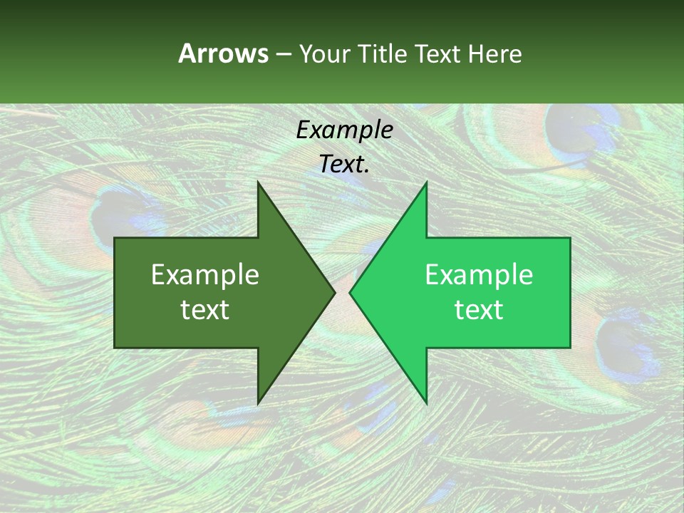 Pattern Turquoise Elegance PowerPoint Template