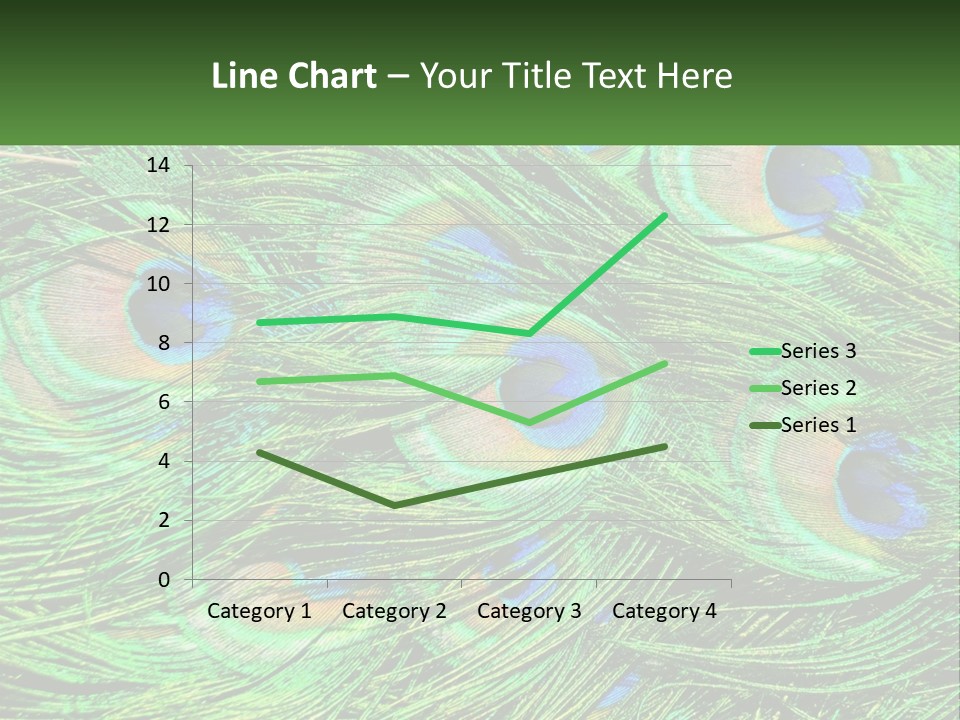 Pattern Turquoise Elegance PowerPoint Template