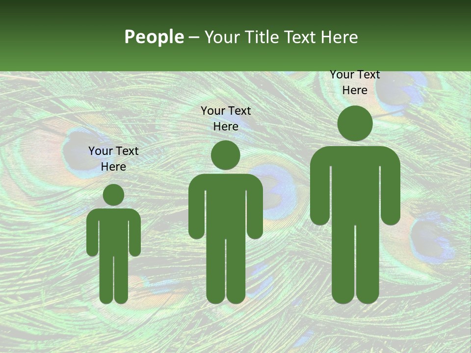 Pattern Turquoise Elegance PowerPoint Template