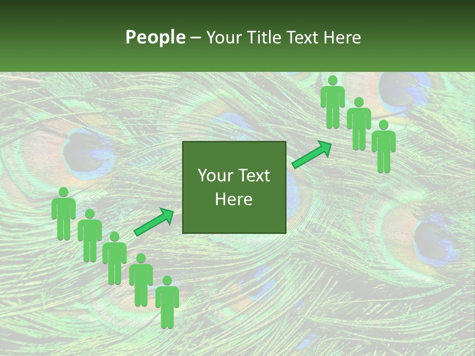 Pattern Turquoise Elegance PowerPoint Template